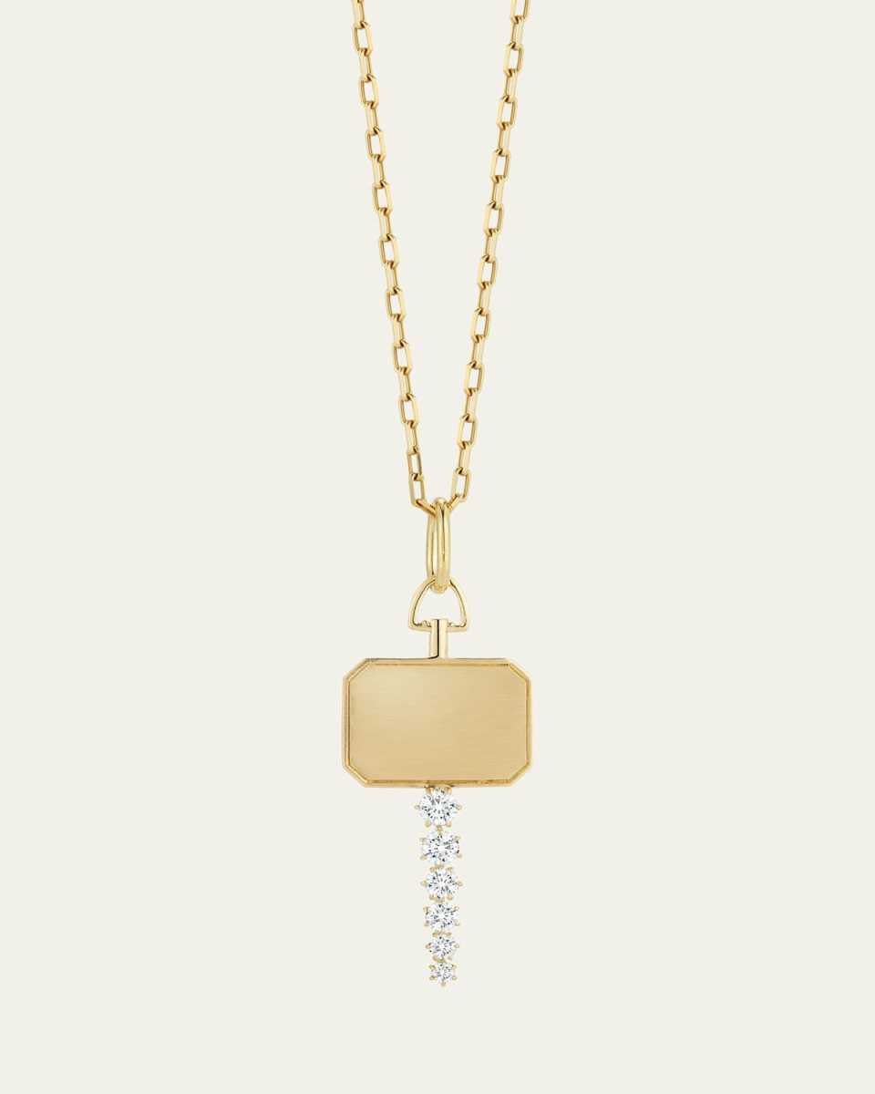 Catherine Diamond Key Charm